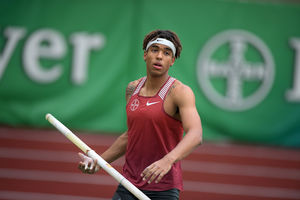 Die TSV-Leichtathleten, hier Bo Kanda Lita Baehre,  bleiben die Nummer ein in Deutschland. Foto: Chai