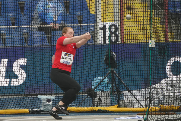 Samantha Borutta gewinnt Gold im Hammerwerfen. Foto: Chai