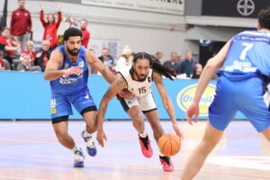 War gut unterwegs: Donte Nicholas / Foto: Uwe Pulsfort