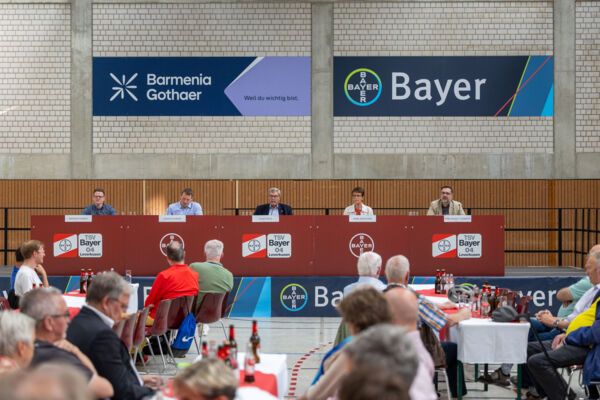 TSV Bayer 04 kann optimistisch nach vorne schauen. Foto: Heuser