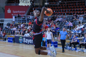 Dunkte was das Zeug hielt: Trey McBride / Foto: Frank Fankhauser (@effefffoto)