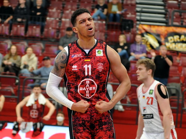 Die Muskeln spielen ließ Ferenc Gille bei den Artland Dragons / Foto: Robert Gertzen