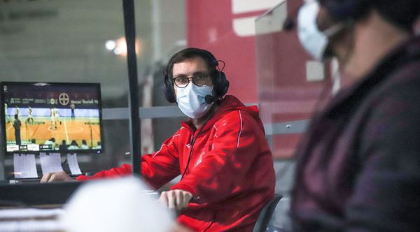 Livestream-Kommentator Henning Kuhl ist bei den Olympischen Spielen gefordert. / Foto: F. Fankhauser