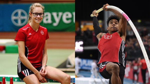 Sylvia Schulz und Bo Kanda Lita Baehre starten am Sonntag bei der U20-WM. Fotos: Pulsfort / Chai