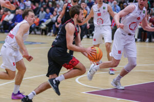 Sebastian Brach (hier im Jahr 2024 in Köln) konnte schon zweimal gegen die RheinStars mit BAYER gewinnen / Foto: Frank Fankhauser