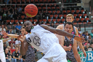 Eddi Edigin und die Giants kamen ohne Punkte aus Rostock wieder. Foto: Fleschenberg