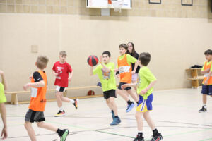 Beim Basketball-Sommercamp ist wieder jede Menge Action angesagt. Foto: Pulsfort