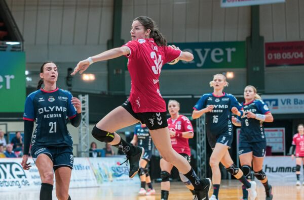 Die Handball-Elfen sind am Samstag in Bensheim gefordert.  Foto: Dembinski