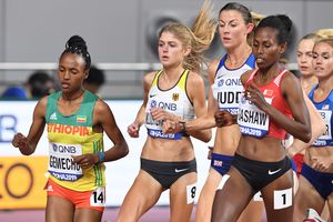 Konstanze Klosterhlafen ist die 1.500 Meter erstmals in der Halle unter vier Minuten geblieben. Foto: Chai