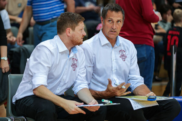 Reicht es auch gegen die Sixers? Philipp Stachula und Hansi Gnad wollen weiter gewinnen / Foto: Frank Fankhauser