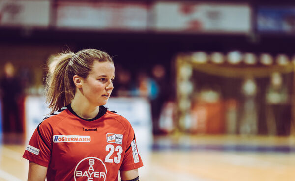 Amelie Berger ist eine von vier Nachwuchs-Elfen im U20-Team des DHB. Foto: Dembinski