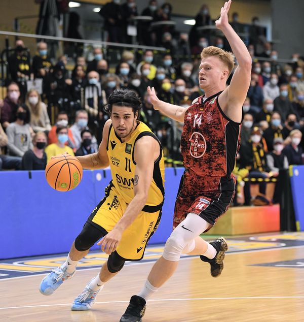 Luis Figge und die GIANTS hatten gegen Tübingen das Nachsehen / Foto: Markus Ulmer