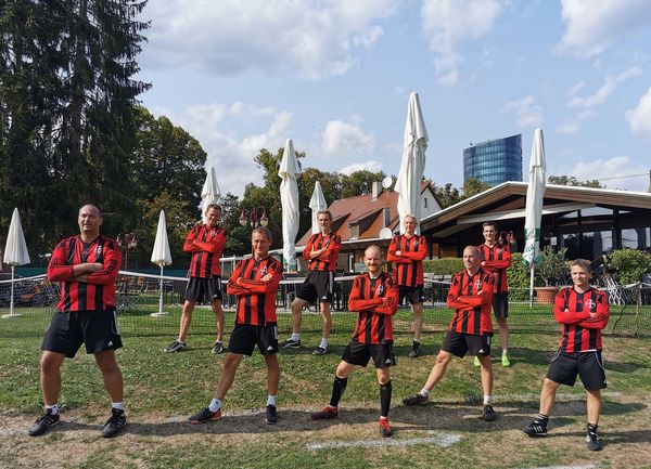 Die Männer 35 haben bei der DM einen guten 5. Platz belegt. Foto: Müller