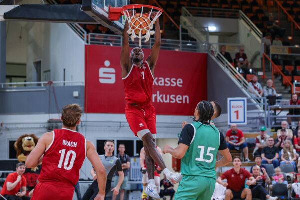 Spielte gegen Trier spektakulär auf: John Williams Jr. / Foto: Frank Fankhauser (@effefffoto)