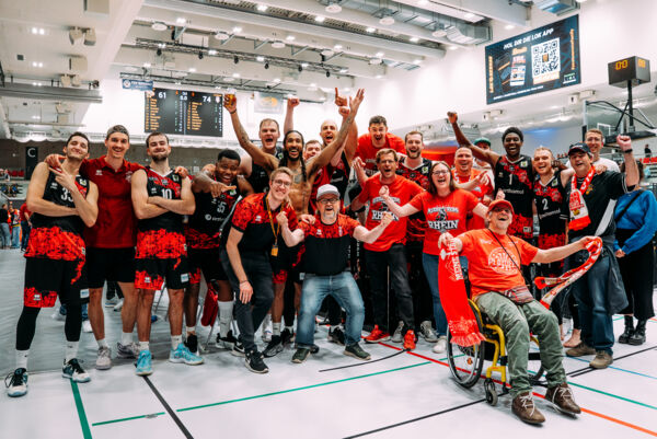 Die BAYER GIANTS haben den Aufstieg in die ProA perfekt gemacht / Foto: Nils Althoff