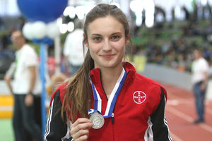 Jennifer Montag lief Persönliche Bestzeit über 200m und damit auf Platz 2. Foto: Chai