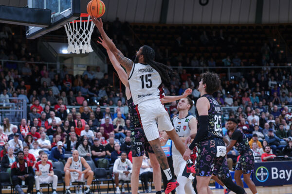 Feiern Donte Nicholas und die GIANTS am Freitag den sechsten Saisonsieg? / Foto: Frank Fankhauser (@effefffoto)