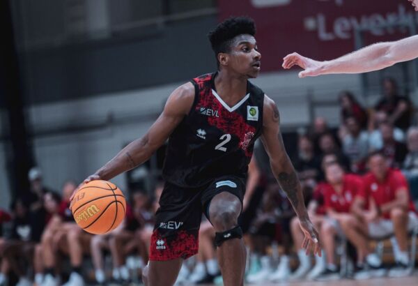 War mit 12 Punkten bester Scorer der GIANTS: Trey McBride / Foto: Nils Althoff