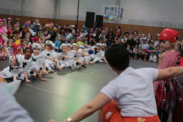 Der TSV-Kinderkarneval sorgte wieder für viel Spaß bei Groß und Klein. Foto: Cymera