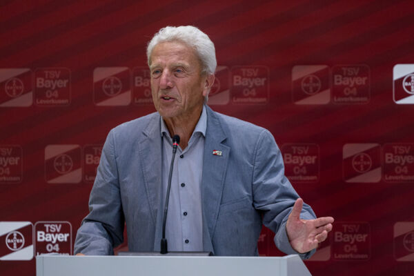 Letzter Auftritt bei der TSV-Mitgliederversammlung Dr. Heinz Bahnmüller