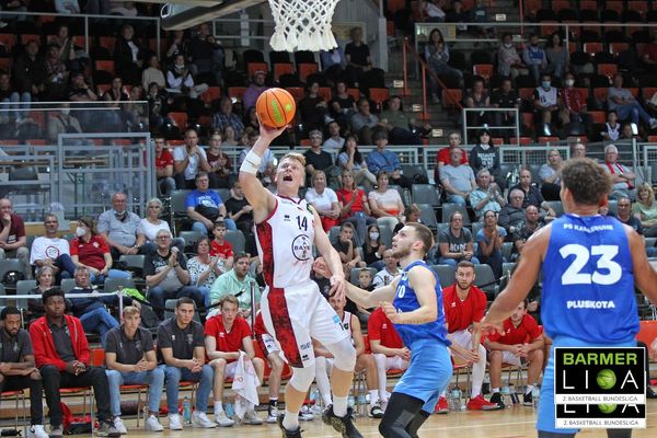 Louis Figge und die GIANTS treffen auf das TEAM EHINGEN URSPRING. Foto: Fleschenberg