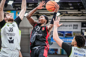 John Williams Jr. konnte die Niederlage der GIANTS in Bayreuth nicht verhindern. Foto: Ochsenfoto