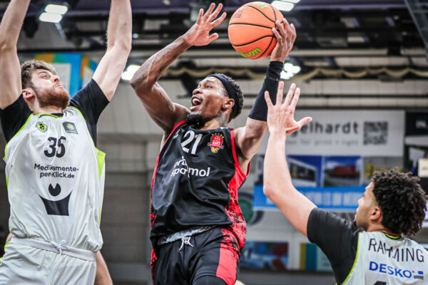 John Williams Jr. konnte die Niederlage der GIANTS in Bayreuth nicht verhindern. Foto: Ochsenfoto