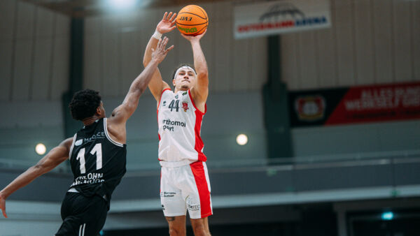 Glänzte mit 21 Zählern gegen Iserlohn: Luca Michels / Foto: Nils Althoff