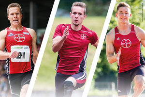 Markus Rehm, Johannes Floors und Felix Streng (c) Beautiful Sports/Axel Kohring