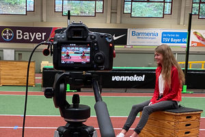 Konstanze Klosterhalfen im Interview. Foto: Heuser