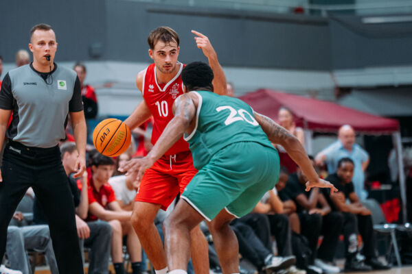 Sebastian Brach und die GIANTS mussten gegen Trier eine Niederlage hinnehmen / Foto: Nils Althoff