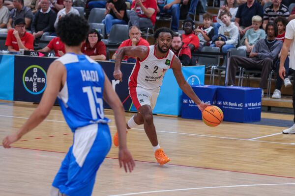 Branden Maughmer gewann mit seinen Teamkollegen in Weimar 68:66 / Foto: Frank Fankhauser (@effefffoto)