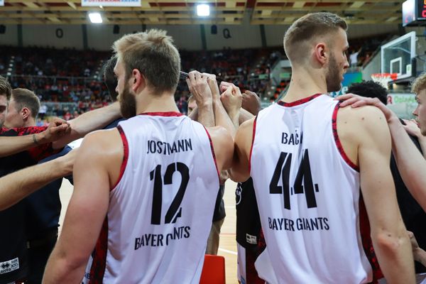 Melvin Jostmann und Marko Bacak erhielten als deutsche Akteure wichtige Minuten im Dress der "Giganten" / Foto: Frank Fankhauser