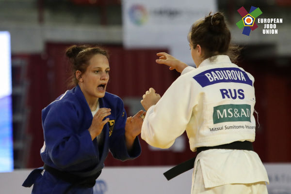 Nadja Bazynski bei den European Open in Madrid