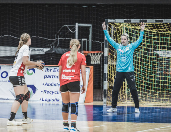 Torhüterin Kristina Graovac hat sich bisher als starke Vertretung für Nele Kurzke erwiesen. Foto: Dembinski