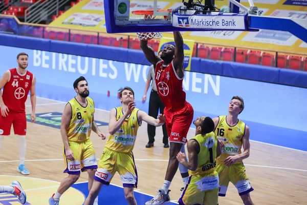 Auch Eddy Edigin konnte die Niederlage der GIANTS nicht verhindern. Foto: Fankhauser
