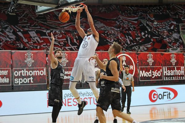 Dennis Heinzmann und die GIANTS spielen um Wochenende um den Titelgewinn. Foto: Fleschenberg