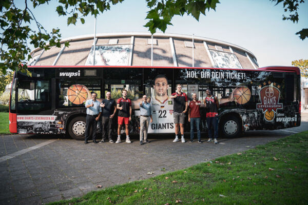 Die GIANTS und die wupsi gehen eine abgefahrene Partnerschaft ein. Foto: Althoff
