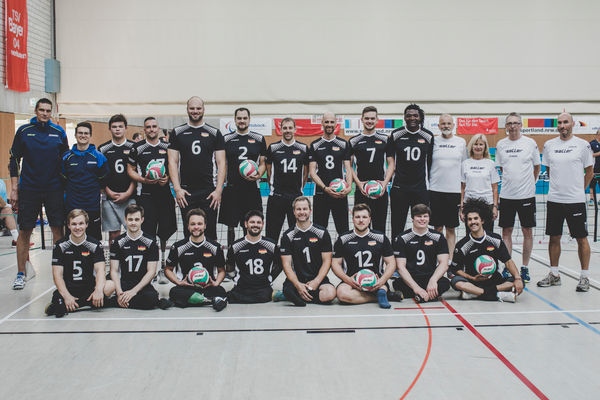 Die Sitzvolleyball-Nationalmannschaft (c) Mika Volkmann