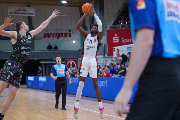 Erzielte beim 97:96-Hinspielsieg gegen Münster sechs Zähler: Ric Lynch / Foto: Frank Fankhauser (@effefffoto)