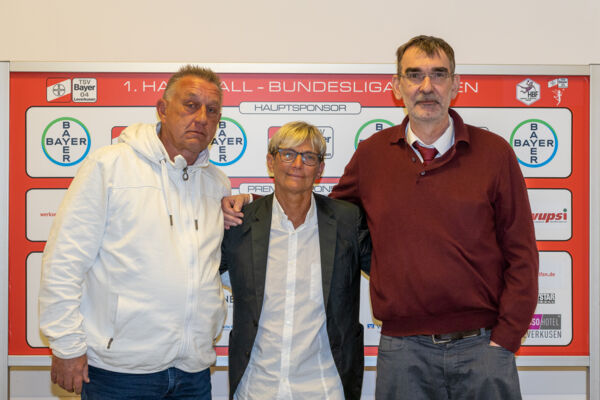 Renate Wolf und Andreas Thiel (r.) freuen sich auf die Zusammenarbeit mit Michael Biegler. Foto: Dembinski
