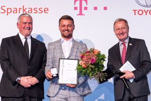 Heinrich Popow bei der Ehrung (c) Ralf Kuckuck, DBS-Akademie