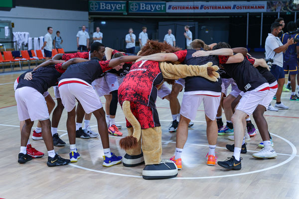 Die BAYER GIANTS freuen sich auf das Heimspiel gegen Brüssel / Foto: Frank Fankhauser